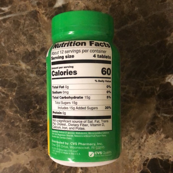 CVS Other Cvs Fruit Flavored Glucose Tablets Bottle Of 5 Poshmark